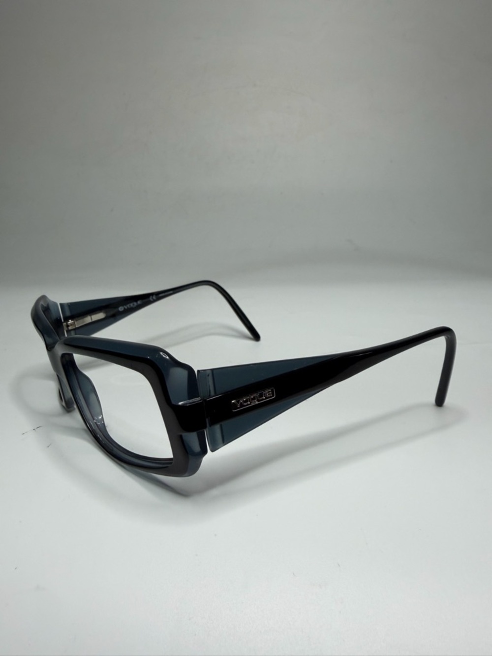 Vogue Oversized Square Sunglasses in Dark Blue and Black